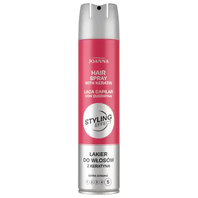 Fixativ de par cu keratina Extra Strong Styling Effect, Joanna | 250 ml