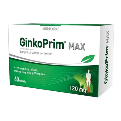 GINKO PRIM MAX 120MG 60COMPR