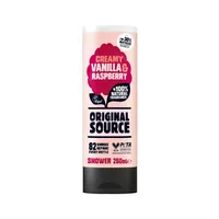 Gel de dus ORIGINAL SOURCE vanilie si zmeura, Luksja | 500 ml