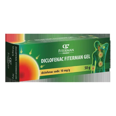Diclofenac Fiterman 10 mg/g x 1 gel | 100g