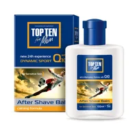 After Shave Balsam cu Q10 TOP TEN Dynamic ten sensibil, Rubella | 100 ml