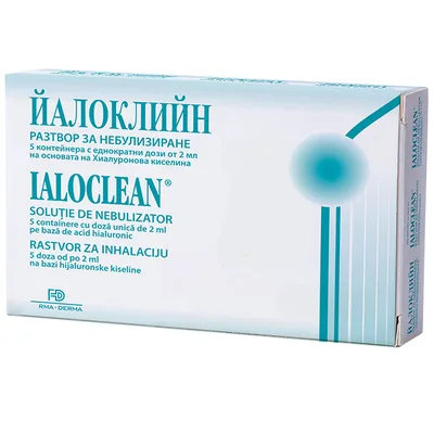 Ialoclean solutie de nebulizare, Farma-Derma Italia | 5 monodoze