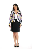 Fusta petrecuta si buzunare DP23F17N negru, Dress to Impress | marimea 42