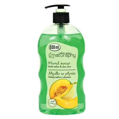 Sapun lichid Pepene Galben si Aloe Vera Naturaphy, Blux | 650 ml