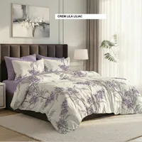 Lenjerie de pat policoton ELVO crem lila liliac 230x250 cm, Ralex | 1 buc