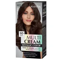 Vopsea de par 40.5 Castaniu rece Metallic Color, Joanna | 125 g