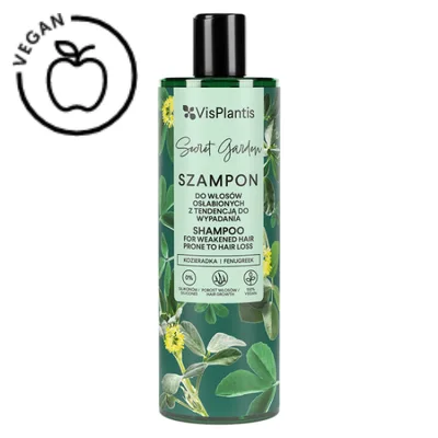 Sampon Vis Plantis pentru Par Deteriorat cu Tendinta de Cadere, Green Pharmacy | 400 ml