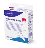 Manusi din nitril Peha-Soft Fino, marimea L (8-9), Hartmann | 10 bucati