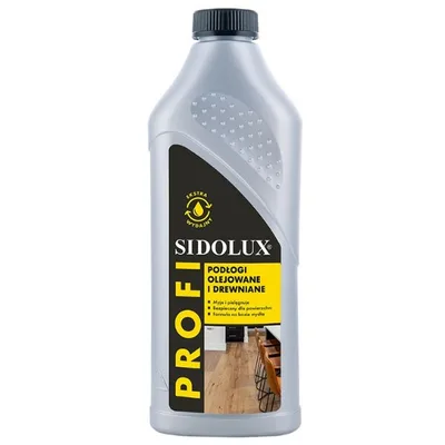 Solutie curatare podele lemn lacuite cu ulei Jojoba Sidolux Profi, Lakma | 900 ml