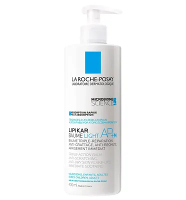 Balsam cu tripla actiune Light AP+M Lipikar, La Roche-Posay | 200 ml