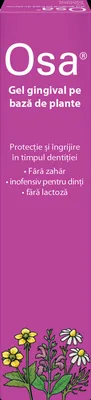 Osa gel gingival pentru eruptii dentare pe baza de plante, Dr. A. & L. Schmidgall | 20 g