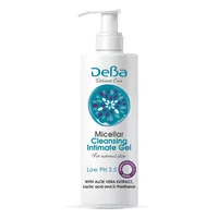 Gel intim micelar pentru piele normala DEBA Delicate Care, Rubella | 200 ml