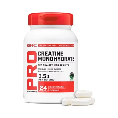 GNC Pro Performance Creatine Monohydrate 3500 mg | 120 cps