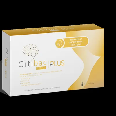 Citibac Alpha Plus, Naturpharma | 20 fiole buvabile