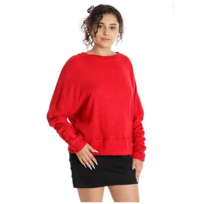Pulover chimono CT24094 rosu, Cesy | marimea L