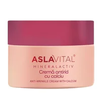 Crema Antirid cy Calciu MineralActiv Aslavital, Farmec | 50 ml