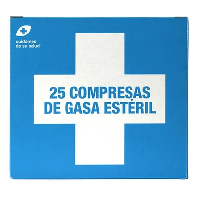 Comprese sterile pliate, Interapothek | 10 buc