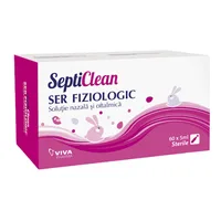 SeptiClean Ser fiziologic monodoze, Viva Pharma | 20 x 5 ml
