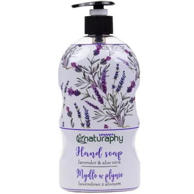 Sapun lichid Lavanda si Aloe Vera Naturaphy, Blux | 650 ml