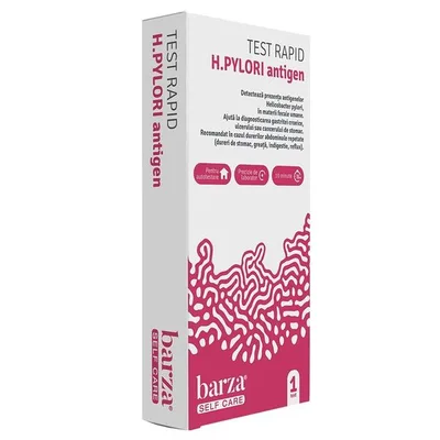 Test rapid H. Pylori antigen Barza, Self Care | 1 bucata