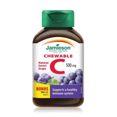 VITAMINA C 500MG AROMA STRUGURI X120TB 5201