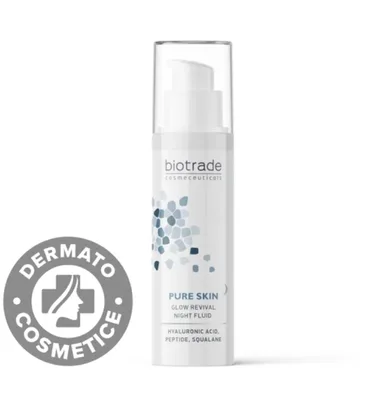 Fluid iluminator de noapte Pure Skin, 50ml, Biotrade