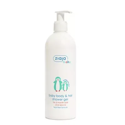 Gel de dus par si corp pentru copii, 6 luni+, Ziaja | 400 ml