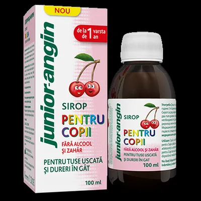 Junior Angin sirop, Klosterfrau | 100ml