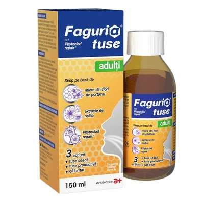 Faguria sirop de tuse pentru adulti, Antibiotice | 150 ml
