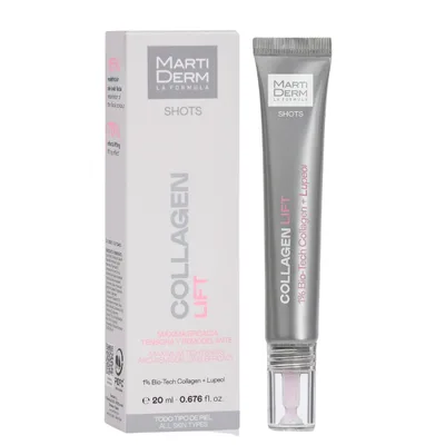 Gel fluid efect lifting cu colagen si lupeol Shots Collagen Lift, Martiderm | 20 ml