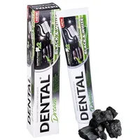 Pasta de dinti Dental Dream BLACK & WHITE cu carbune activ, Rubella | 100 ml