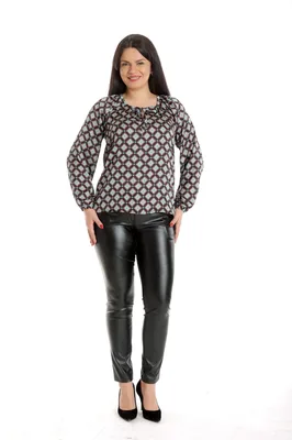 Bluza ie dama DP23BL43 negru/crem/turcoaz, Dress to Impress | marimea 40/42