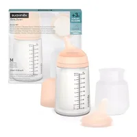 Biberon anticolici cu debit mediu Zero.Zero, 270ml, Suavinex