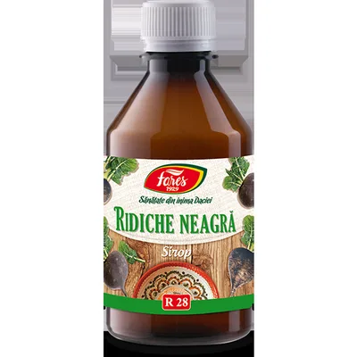 Sirop Ridiche Neagra, R28, 250 ml, Fares