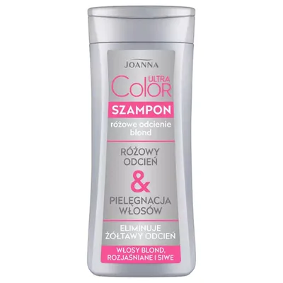 Sampon pentru nuante de blond cu tonuri de roz Ultra Color, Joanna | 200 ml