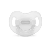 Suzeta anatomica din silicon SX Pro 0-6 luni, transparenta, Colour Essence, Suavinex