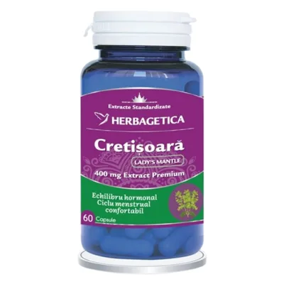 Cretisoara Lady s Mantle, Herbagetica | 60 capsule