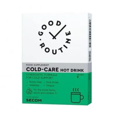 Cold-Care Hot Drink, 8 plicuri, Good Routine