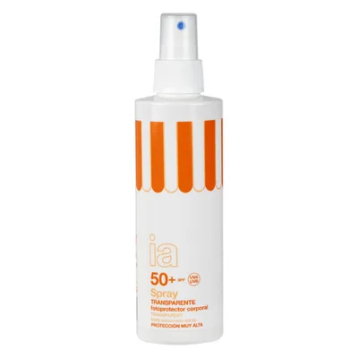 Spray protectie solara  transparent SPF50+, Interapothek | 200 ml