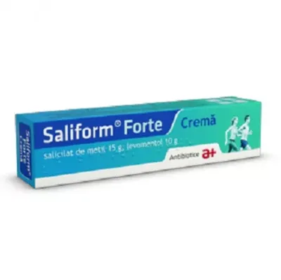 Saliform Forte crema, 150 mg/100mg/g, Antibiotice SA | 100 g