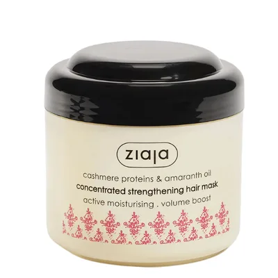Masca fortifianta pentru par uscat si deteriorat Cashmere, Ziaja | 200 ml