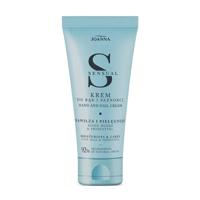 Crema hidratanta pentru maini si unghii cu Lapte de Capra si Probiotice Sensual, Joanna | 100 g
