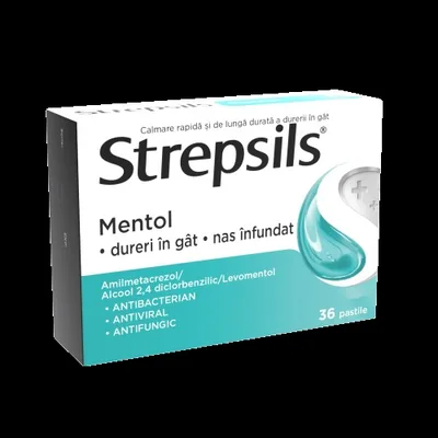 STREPSILS MENTOL X 36