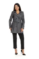 Trenci dama DT22T07G gri inchis, Dress to Impress | marimea 36