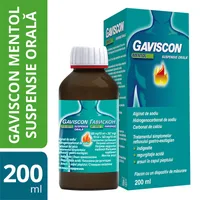 Gaviscon Mentol suspensie orala, Reckitt Benckiser | 12 plicuri