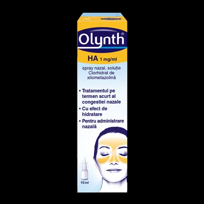 Olynth HA spray nazal, solutie, 1 mg/ml, Mcneil Healthcare |  10 ml