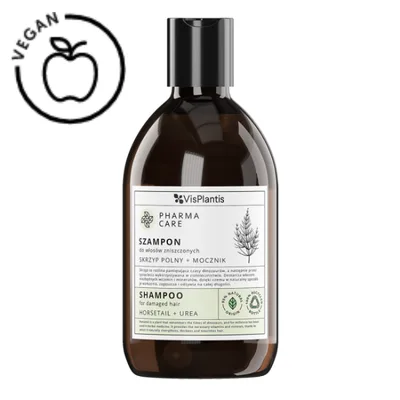 Sampon Pharma Care pentru par deteriorat cu Coada Calului si Uree, Green Pharmacy | 500 ml