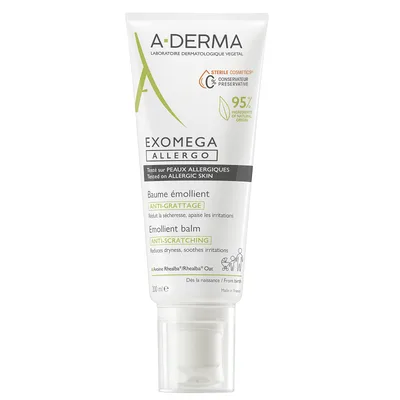 Balsam emolient Exomega Defi Allergo, A-derma, Pierre Fabre | 200 ml