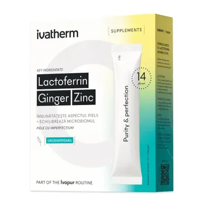LACTOFFERIN GINGER ZINC 14 PLICURI