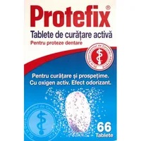 Tablete pentru curatarea protezei dentare Protefix | 66 tablete